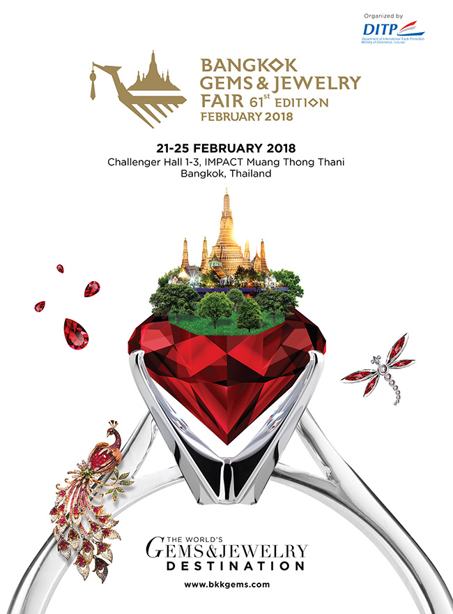 Bangkok Gems & Jewelry Fair 61st Edition February 2018