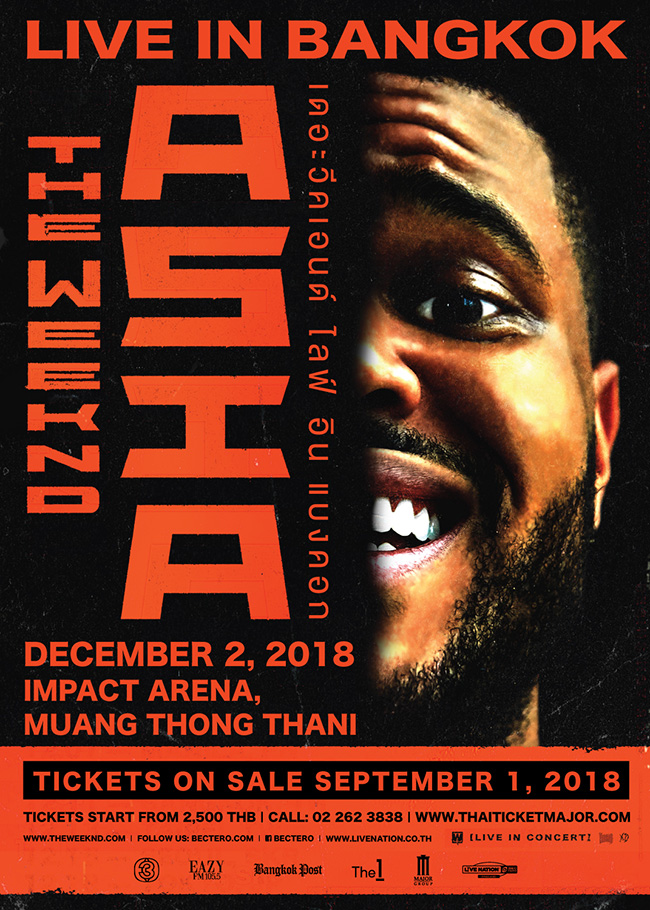 The Weeknd Asia Tour Live In Bangkok