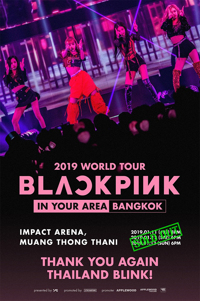 Blackpink 2019 World Tour (IN YOUR AREA) Bangkok