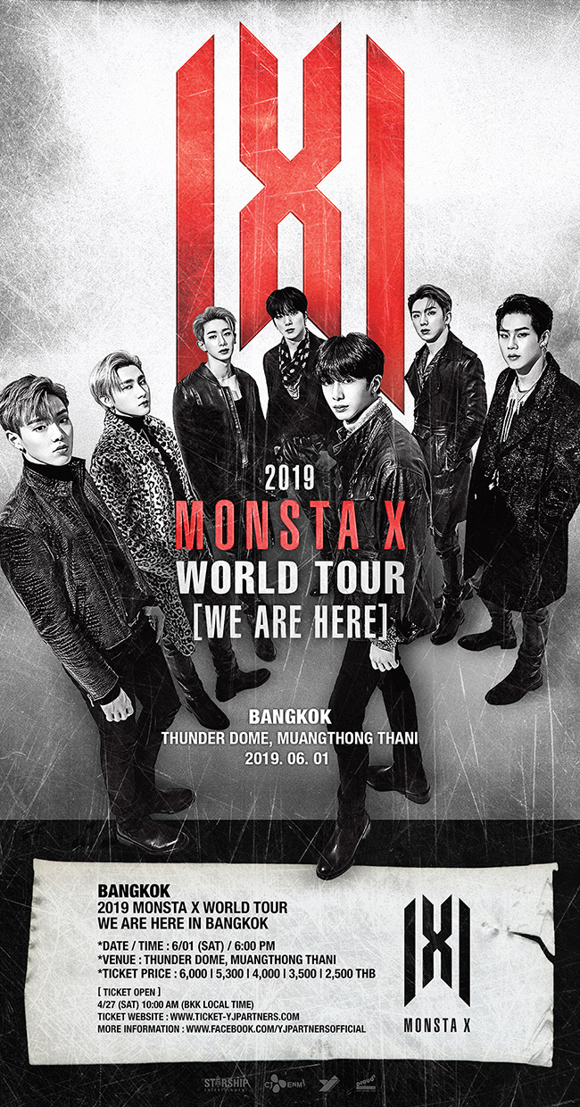 2019 MONSTA X WORLD TOUR 'WE ARE HERE' IN BANGKOK