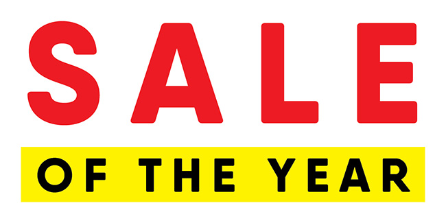 SALES  OF THE YEAR
