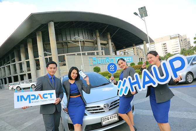 IMPACT partners with Haupcar to provide private car rental service