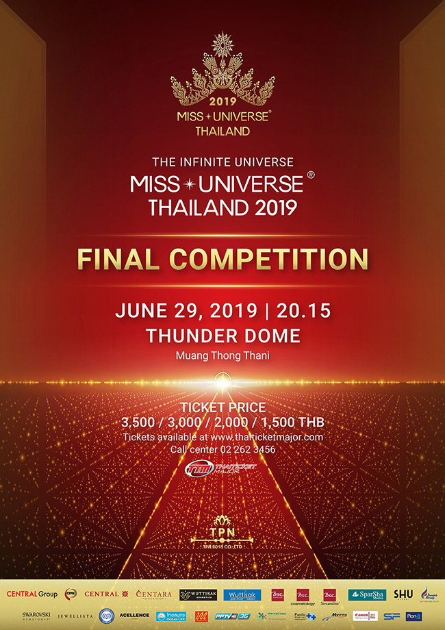 MISS UNIVERSE THAILAND 2019 (Final)