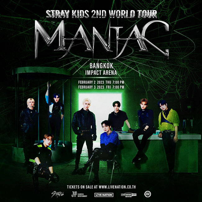 STRAY KIDS 2ND WORLD TOUR “MANIAC” Live in Bangkok