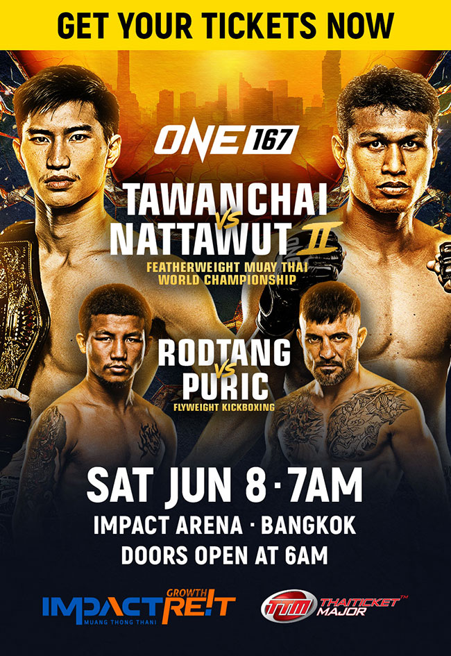 ONE 167: Tawanchai vs. Nattawut