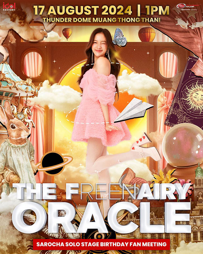 The Freen Airy Oracle Sarocha Solo Stage Birthday Fan Meeting