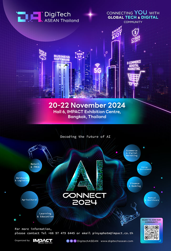 DigiTech ASEAN Thailand & AI Connect 2024