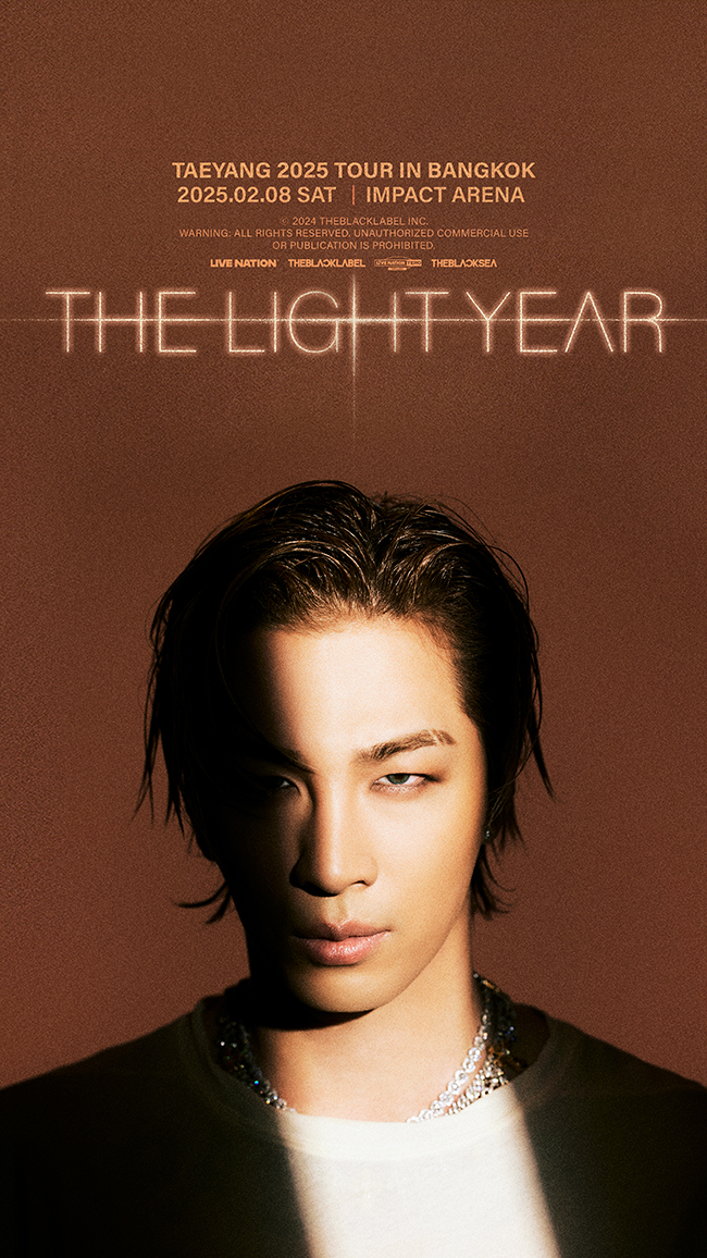 TAEYANG 2025 TOUR [THE LIGHT YEAR] IN BANGKOK