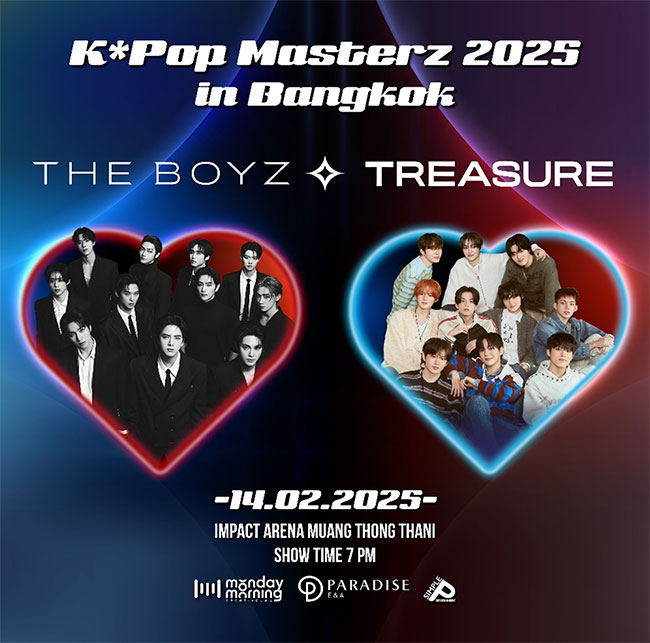 K-Pop Masterz 2025 in Bangkok THE BOYZ & TREASURE