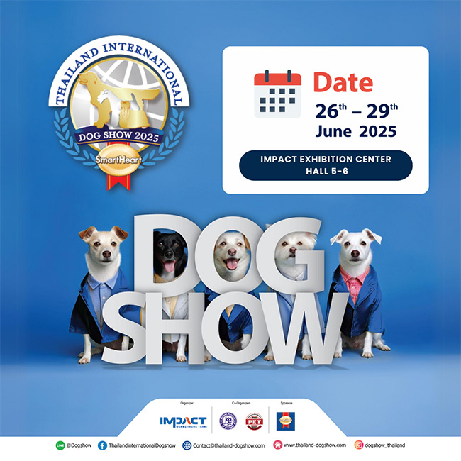 23rd SmartHeart presents Thailand International Dog Show