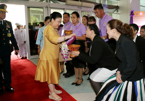 The opening ceremony of Social Welfare and Thailand Volunteer Day in 2015