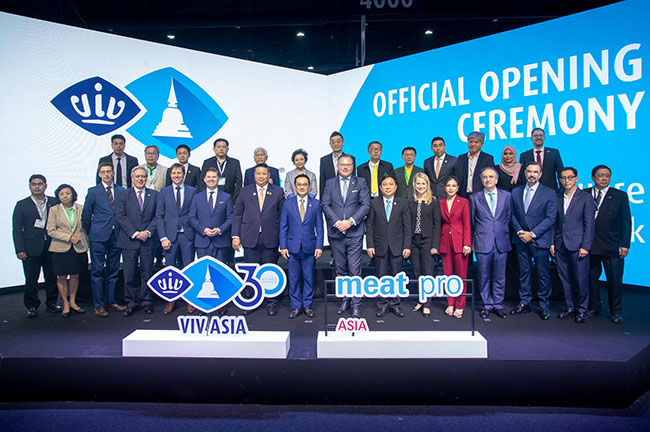 The opening ceremony of VIV ASIA and meat pro Asia 2023